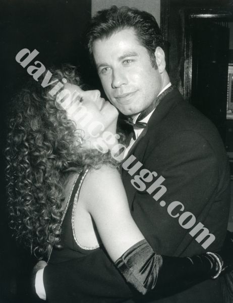 John Travolta and wife, Kelly Preston 1990, LA.jpg